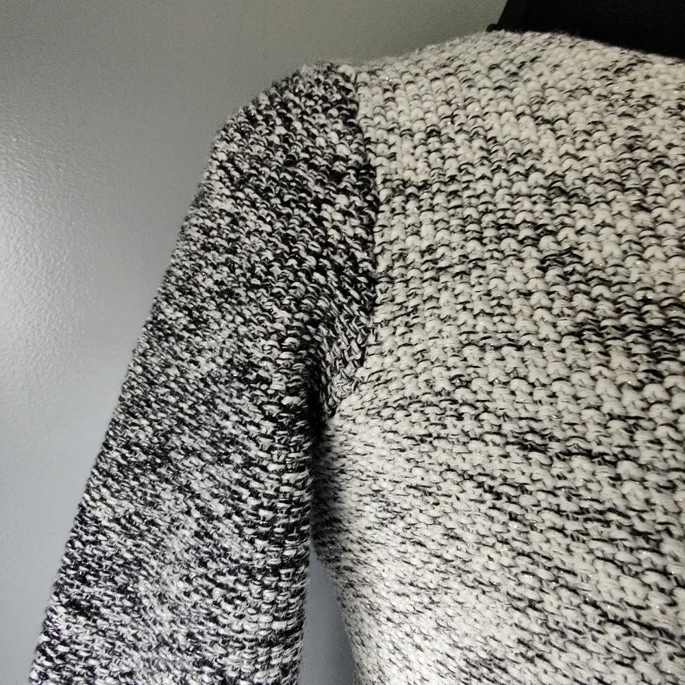 Talbots Color block Zip Up Cardigan - Picture 4 of 6